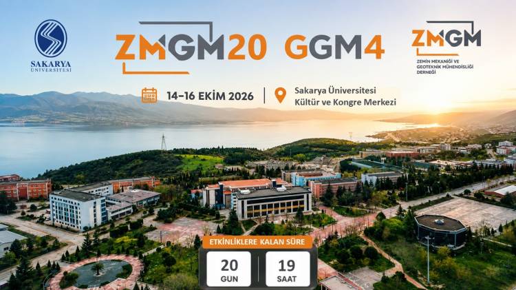 20. Ulusal Zemin Mekaniği ve Geoteknik Mühendisliği Konferansı (ZMGM20) ve 4. Genç Geoteknik Mühendisleri Sempozyumu (GGM4)